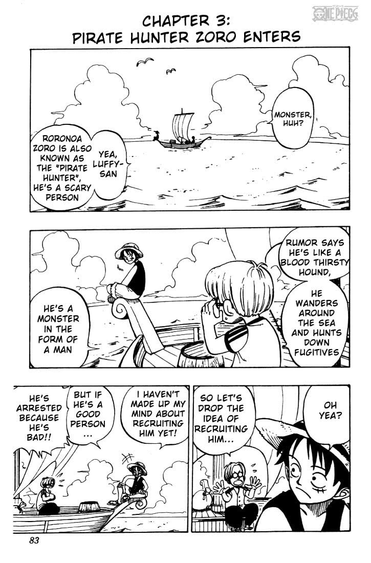 One Piece, Chapter 3 image 01